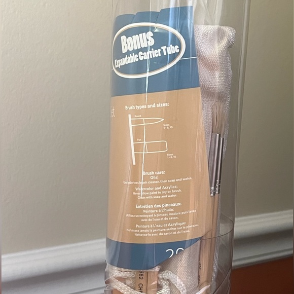 Artist Loft 20pcs Canvas Brush Roll Set - Picture 3 of 4